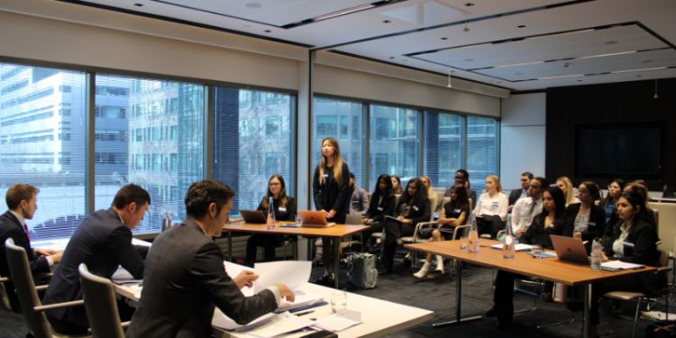 University of Leeds Law Society holds Mooting Final at Herbert Smith Freehills