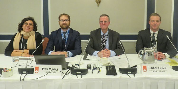 Professor Peter Whelan presents research in Canada
