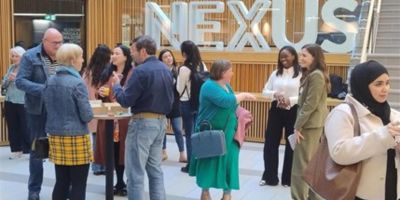 Attendees at the Language@Leeds first public showcase this month