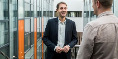 Professor Ilias Trispiotis talking