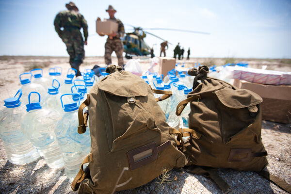 Military aid effort