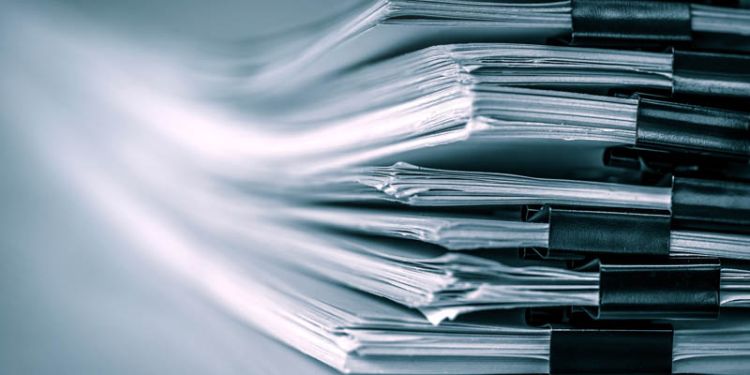 stack of papers