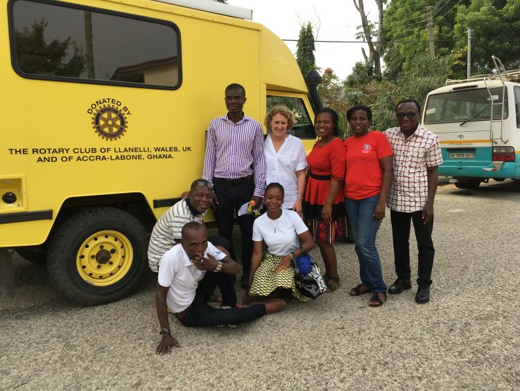 Professor Ruth Swanwick visited Ghana to meet with the co-investigators from the University of Education, Winneba